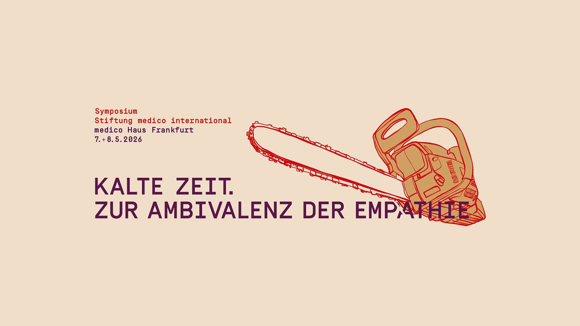 Titelbild Symposium 2026 der stiftung medico international