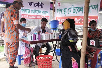 Gesundheitsversorgung von Gonoshasthaya Kendra (GK) in Bangladesch