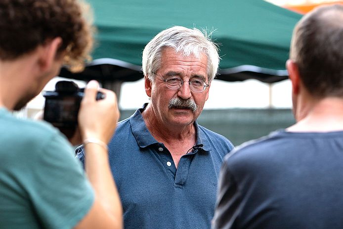 Thomas Gebauer auf dem Sommerfest 2018 Thomas Gebauer